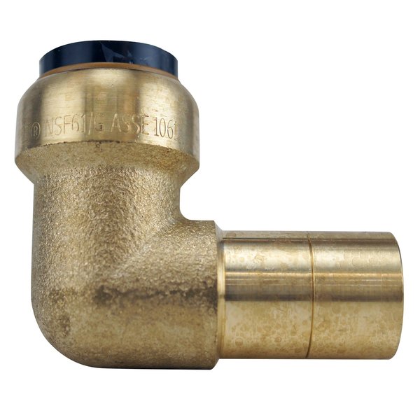Tectite By Apollo 3/4 in. Brass Push-To-Connect Street 90-Degree Elbow FSBE34STR